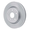 R1 10-17 Lexus CT200h Front Drilled & Slotted Silver Brake Rotor Set w/Optimum OE Pads and Hardware