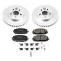 Power Stop 16-18 Toyota Prius Front & Rear Z17 Evolution Geomet Coated Brake Kit