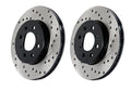 StopTech 03-12 Infiniti FX35 Drilled Sport Left Rear Cryo Rotor