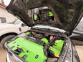 Wehrli 10-12 Cummins Fabricated Aluminum Radiator Cover - Illusion Purple