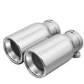 Remus Stainless Steel 115mm Angled Engraved Chrome Tail Pipe (Single)
