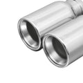 Remus Stainless Steel 115mm Angled Engraved Chrome Tail Pipe (Single)