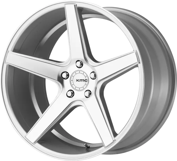 DISTRICT 22x10.5 5x120.00 SILVER MACHINED (40 mm)