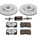 Power Stop 15-19 Chevrolet Corvette Front Z23 Evolution Sport Brake Kit
