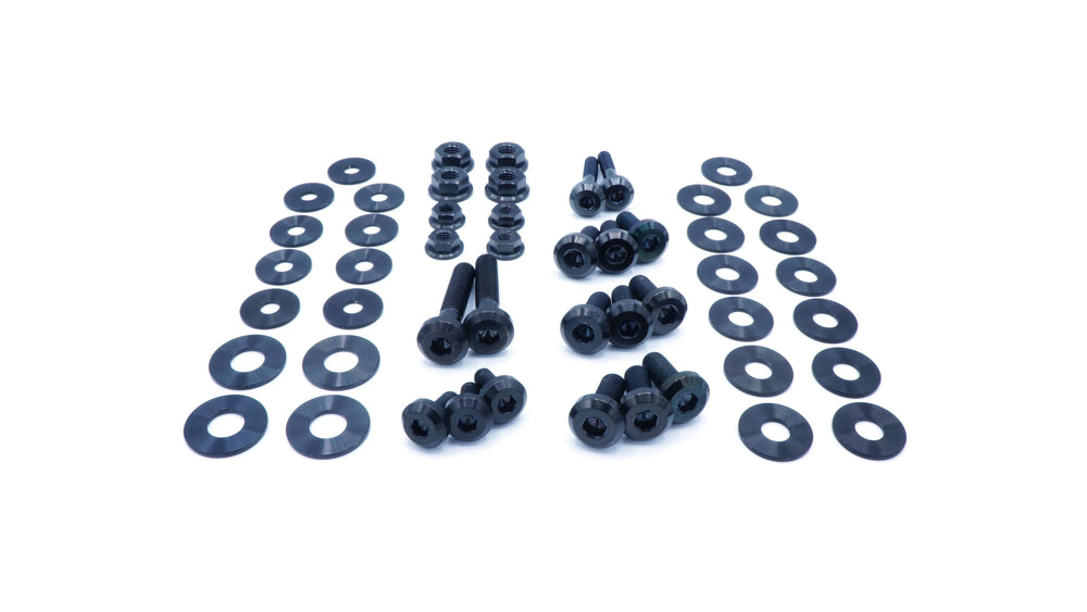 Dress Up Bolts Stage 1 Engine Bay Kit Black Toyota Supra MKV 2020