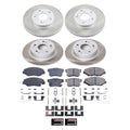 Power Stop 2005 Honda Accord Front and Rear Semi-Coated Rotor Kit