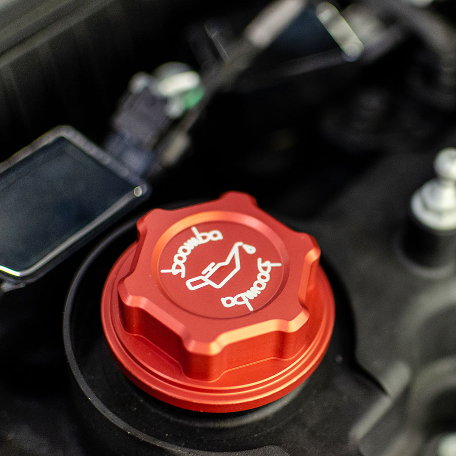 Boomba Racing Veloster N Stage 1 Catch Can Red