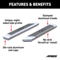ADVANTEDGE SIDE BAR, SILVER, 53