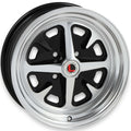 LEGENDARY WHEELS MAGNUM 400 14X6 4x114.3/4x4.5 +5MM OS GLOSS BLACK MACHINED