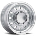 LEGENDARY WHEELS 12 SLOT 15x7 5x114.3/5x4.5 +7MM OS SILVER/MACHINED