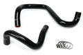 HPS Performance Black Reinforced Silicone Radiator Hose Kit Coolant for Jeep 12-17 Wrangler JK Unlimited 3.6L V6