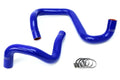 HPS Performance Black Reinforced Silicone Radiator Hose Kit Coolant for Jeep 12-17 Wrangler JK Unlimited 3.6L V6
