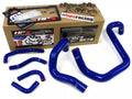 HPS Performance Blue Reinforced Silicone Radiator Hose Kit Coolant for Jeep 12-17 Wrangler JK Unlimited 3.6L V6