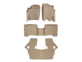 WeatherTech 04-10 Infiniti QX56 Front and Rear Floorliners - Tan