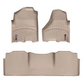 WeatherTech 10-12 Dodge Ram 2500-3500 Front and Rear Floorliners - Tan