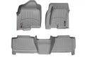 WeatherTech 01-03 Chevrolet Silverado Front and Rear Floorliners - Grey