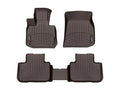 WeatherTech Cocoa Front and Rear Floorliners Fits -20-25 BMW 471273-1-2