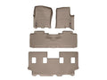 WeatherTech 10 Ford Expedition EL Front and Rear Floorliners - Tan