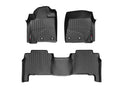 WeatherTech 12-13 Toyota Land Cruiser Front and Rear Floorliners - Black