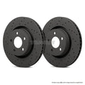 Hawk Talon 2004 Saab 42616 Aero w/ 302mm Front Discs Drilled and Slotted Rear Brake Rotor Set