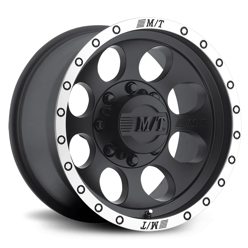 Classic Baja Wheel 15X10 3.625 x 5X4.50 Hub Bore 3.208 Matte Black Mickey Thompson