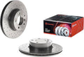 Brembo 14-16 BMW 228i/15-16 228i xDrive Front Premium Xtra Cross Drilled UV Coated Rotor