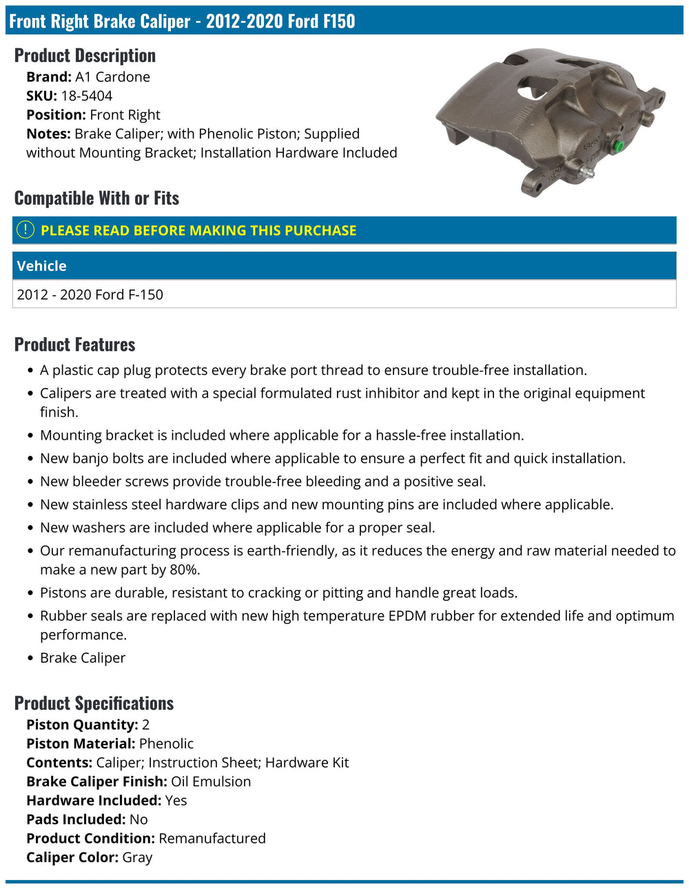 A1 REMFG INC auto part