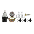 HOLLEY EFI BILLET BYPASS FUEL PRESSURE REGULATOR KIT 1590 PSI 6AN BOOST GAUG
