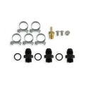HOLLEY EFI BILLET BYPASS FUEL PRESSURE REGULATOR KIT 1590 PSI 6AN BOOST GAUG