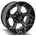 18 IN REPLICA WHEEL CV34B FITS CHEVROLET SILVERADO RIM 18X8.5 MACHINED TINTED WH