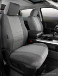 Seat Covers: 2002-2007 Ford Pick Up Fullsize F250/F350 Super Duty; OE Seat Covers; bucket seats; high back with armrest; gray