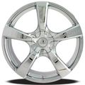 ~(27 lbs. 19X19X8)~ TR9 (3190) HYPERSILVER 17X7 5-127 42MM 72.62MM