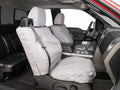 0708 F150 SUPERCREW BUCKET SEATS WITH ADJUSTABLE HEADRESTS SEAT SAVER FRONT ROW POLYCOTTON GREY