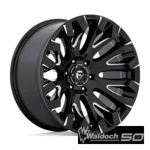 D828 20X9 5X5.0 G-BLK-MILL 1MM