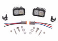 Diode Dynamics Stage Series 2 In LED Pod Sport - White Combo Standard ABL (Pair)