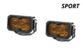 Diode Dynamics C2 2.0 Sport Yellow Spot Standard ABL (pair)