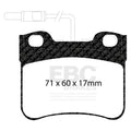 EBC 99-03 Aston Martin DB7 5.9 Orangestuff Front Brake Pads