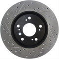 Stoptech auto part close-up