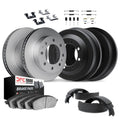 DFC 20-24 Chevrolet Corvette Rear Left Drilled & Slotted Geoperformance Rotor