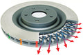 DBA 01-05 BMW 325i (E46 Wagon) Rear 4000 Series Plain Rotor