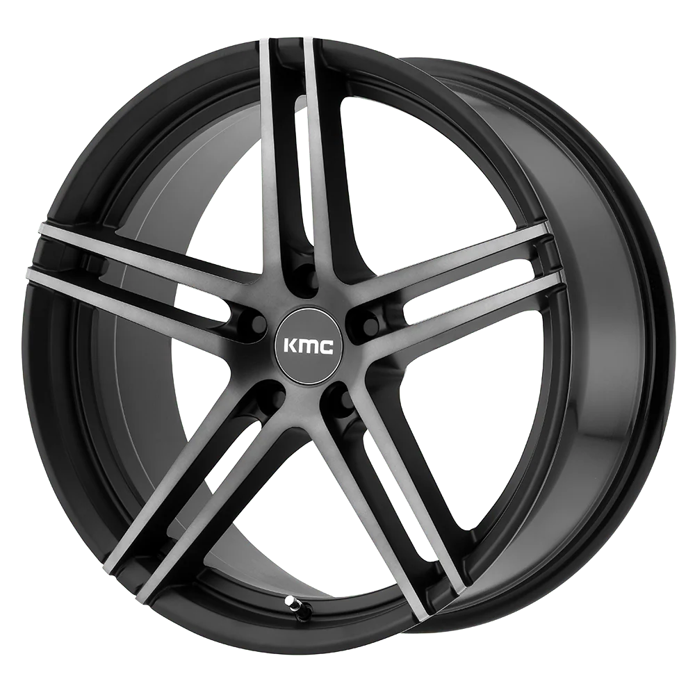 MONOPHONIC 19x9.5 5x120.00 SATIN BLACK W/ TITANIUM BLACK FACE (35 mm)