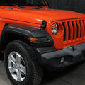 Spyder 18-20 Jeep Wrangler Front Fender LED Lights - Black (CCL-YD-JW18-SEQ-BK)