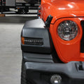 Spyder 18-20 Jeep Wrangler Front Fender LED Lights - Black (CCL-YD-JW18-SEQ-BK)