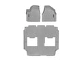 WeatherTech Grey Front and Rear Floorliners Fits -20-25 Pacifica Hybrid 46945-1-3