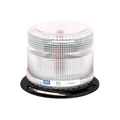LED BEACON: PULSE II ALUMINUM BASE EPOXY FILLED LOW PROFILE 1224VDC 11 FLASH PATTERNS CLEAR