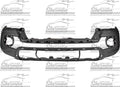 FRONT BUMPER COVER BASE; W/O WHEEL OPENING FLARES; FINE TEXTURED BLACK TOYOTA TACOMA 1215