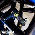 Kryptonite POLARIS RZR DEATH GRIP REAR RADIUS PLATE 2014-2023 XP KRZRRP1