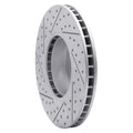 DFC 91-01 BMW 540I Front Left Drilled & Slotted Geoperformance Rotor