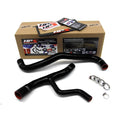 HPS Performance Black Reinforced Silicone Radiator Hose Kit Coolant for Ford 02-04 Mustang GT