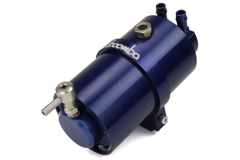Boomba Racing Stage 2 Oil Catch Can Kit (PCV) Blue Ford Focus ST 2013